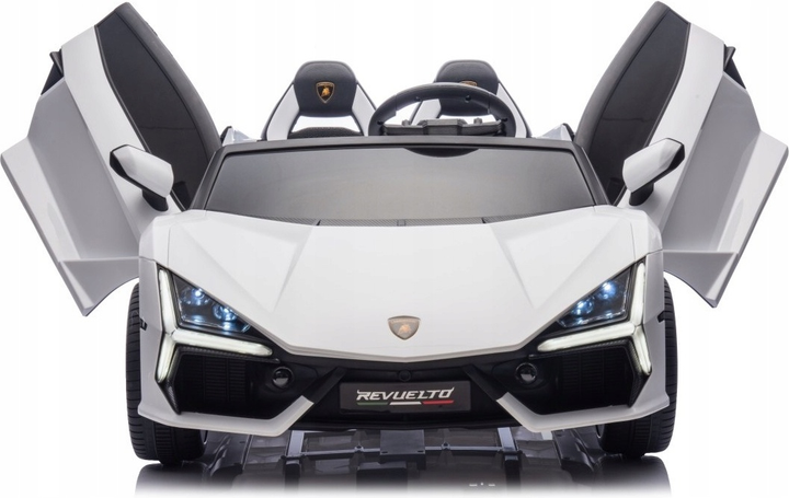 Samochód elektryczny dla dzieci Ramiz Lamborghini Revuelto Xl Biały (5903864984538) - obraz 1