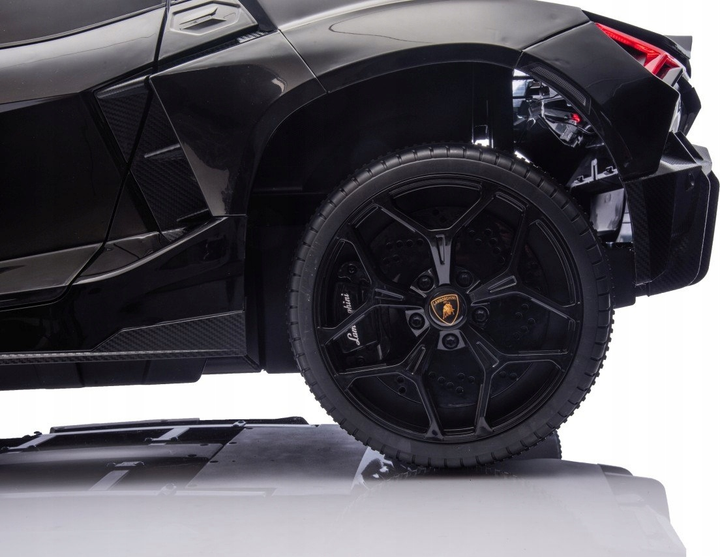 Samochód elektryczny dla dzieci Ramiz Lamborghini Revuelto Xl Czarny (5903864984477) - obraz 4