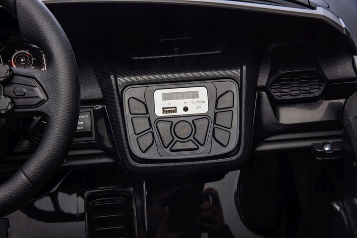 Samochód elektryczny dla dzieci Ramiz Lamborghini Revuelto Xl Czarny (5903864984477) - obraz 5