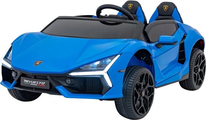 Samochód elektryczny dla dzieci Ramiz Lamborghini Revuelto Xl Niebieski (5903864984521) - obraz 2