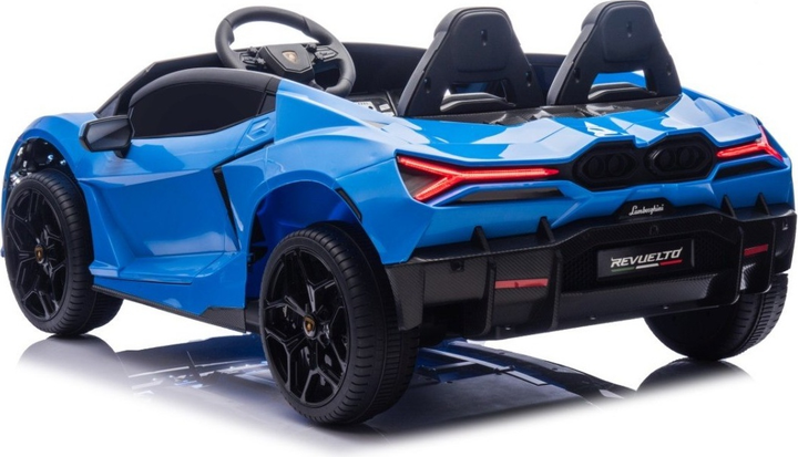 Samochód elektryczny dla dzieci Ramiz Lamborghini Revuelto Xl Niebieski (5903864984521) - obraz 3