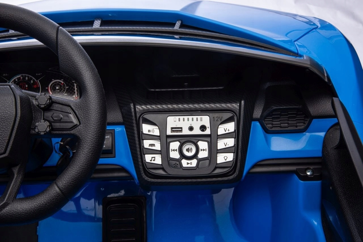 Samochód elektryczny dla dzieci Ramiz Lamborghini Revuelto Xl Niebieski (5903864984521) - obraz 5