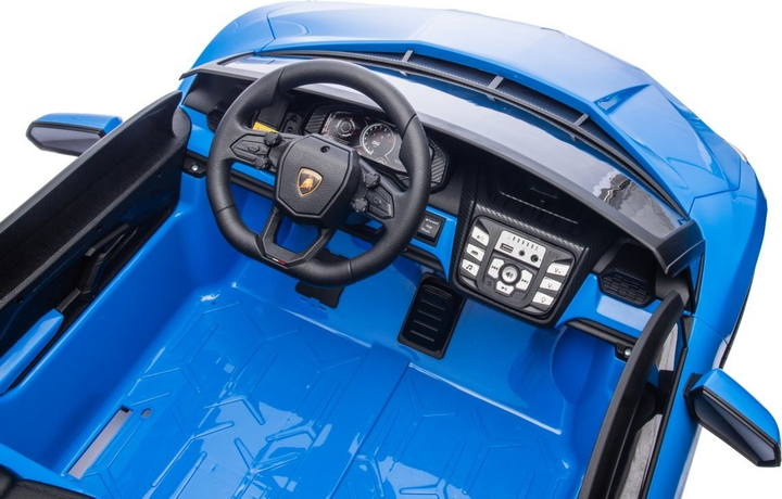 Samochód elektryczny dla dzieci Ramiz Lamborghini Revuelto Xl Niebieski (5903864984521) - obraz 6