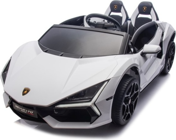 Samochód elektryczny dla dzieci Ramiz Lamborghini Revuelto Strong Xl Biały (5903864984453) - obraz 4