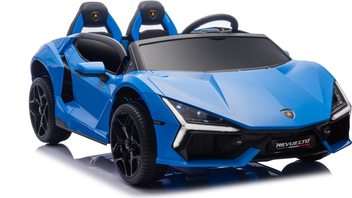 Samochód elektryczny dla dzieci Ramiz Lamborghini Revuelto Strong Xl Niebieski (5903864984446) - obraz 5