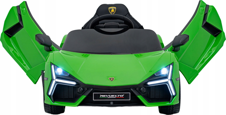 Samochód elektryczny dla dzieci Ramiz Lamborghini Revuelto Xl Zielony (5903864984484) - obraz 2