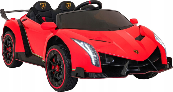 Електричний автомобіль для дітей Ramiz Lamborghini Veneno Червоний (5903864983142) - зображення 1