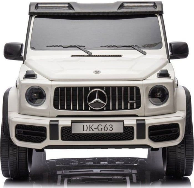 Електричний автомобіль для дітей Ramiz Mercedes Benz G63 AMG Strong Xxl Білий (5903864942989) - зображення 3