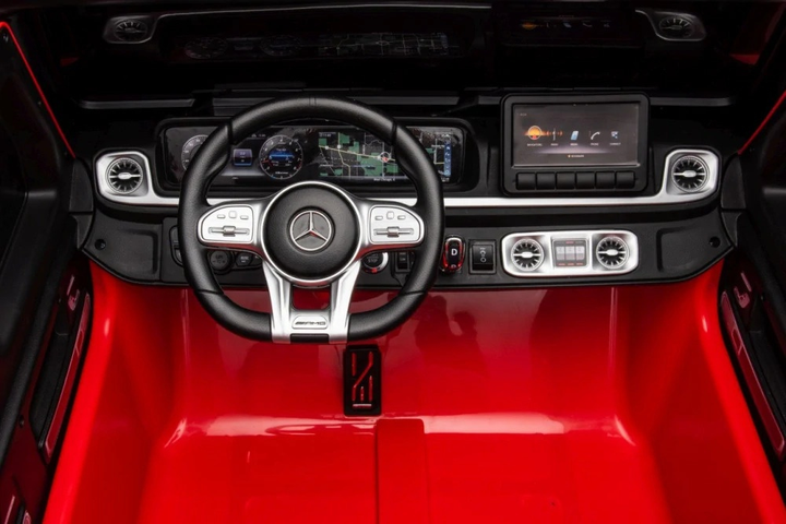 Samochód elektryczny dla dzieci Ramiz Mercedes Benz G63 AMG Strong Xxl Czerwony (5903864942996) - obraz 3