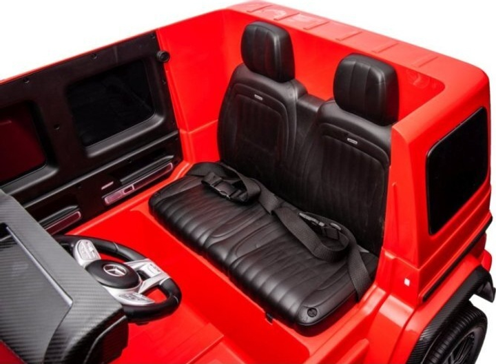 Samochód elektryczny dla dzieci Ramiz Mercedes Benz G63 AMG Strong Xxl Czerwony (5903864942996) - obraz 4
