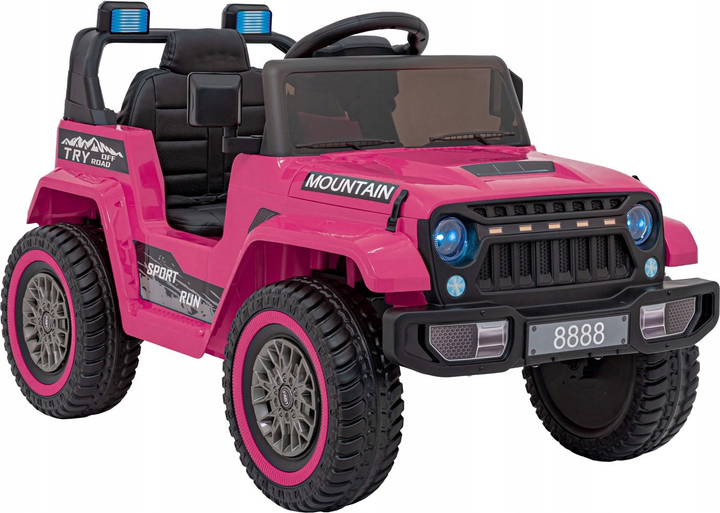 Електричний баггі для дітей Ramiz Off Road Mountain Рожевий (5903864983548) - зображення 2