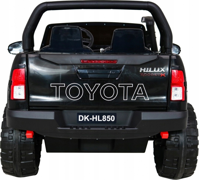 Електричний баггі для дітей Ramiz Pick-Up Toyota Hilux Чорний (5903864913873) - зображення 4
