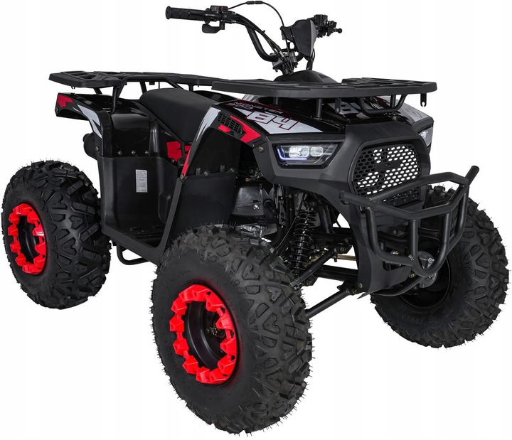 Бензиновий квадроцикл для дітей Ramiz Monster 200CC Червоний (5903864983852) - зображення 1