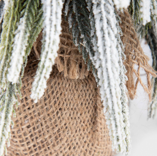 Choinka sztuczna HOMLA 713712 DULA ośnieżona 45 cm (5906496713712) - obraz 2