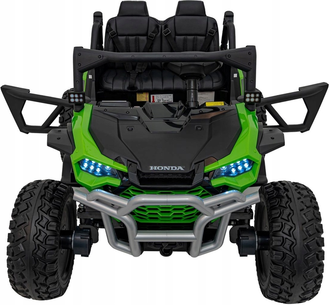 Samochód terenowy elektryczny dla dzieci Ramiz Honda Talon 4 x 4 Zielony (5903864944020) - obraz 3