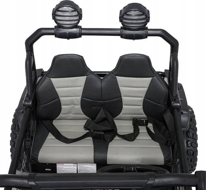 Електричний позашляховик для дітей Passion 4 x 4 Чорний (5903864986914) - зображення 5