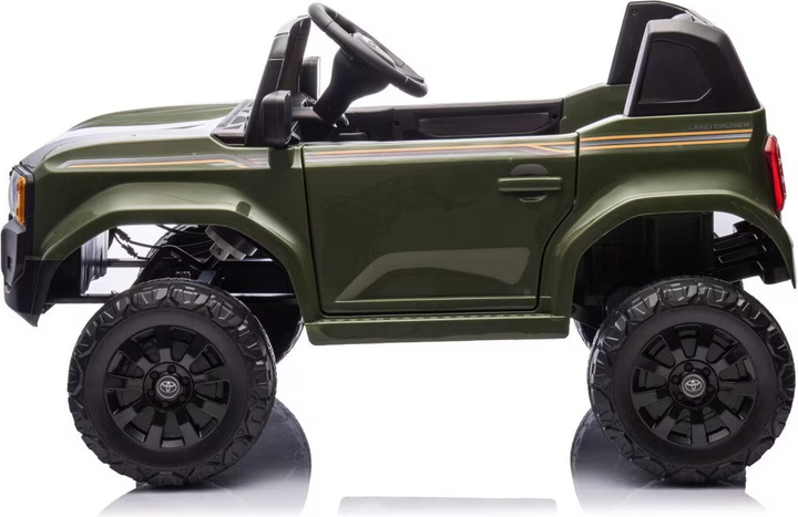 Samochód terenowy elektryczny dla dzieci Ramiz Toyota Land Cruiser Prado Zielony (5903864983494) - obraz 2
