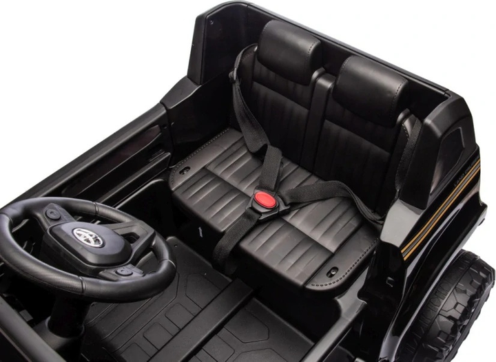 Samochód terenowy elektryczny dla dzieci Ramiz Toyota Land Cruiser Prado Czarny (5903864983500) - obraz 6