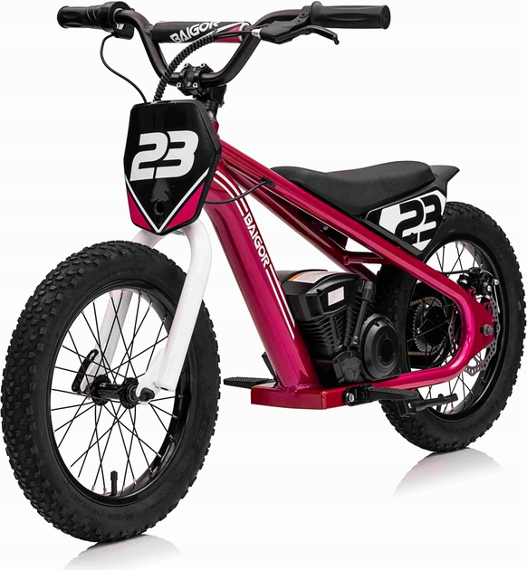 Motor elektryczny dla dzieci Ramiz Baigor 23 Pro Różowy (5903864944280) - obraz 2
