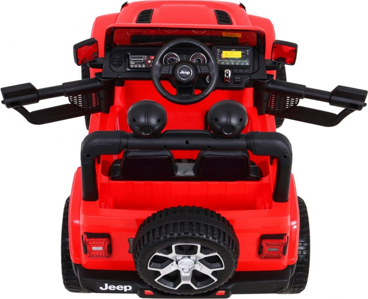 Електричний позашляховик для дітей Ramiz Jeep Wrangler червоний (5903864906844) - зображення 5