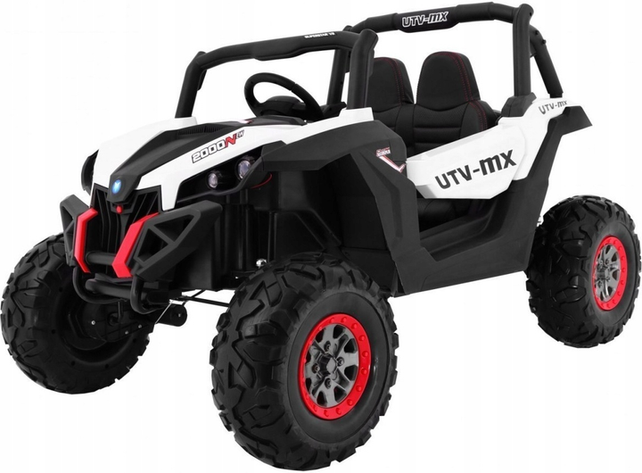 Buggy elektryczny dla dzieci Ramiz SuperStar Biały (5903864907926) - obraz 1