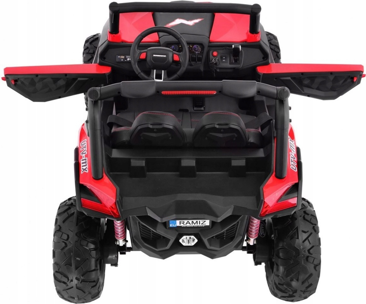 Buggy elektryczny dla dzieci Ramiz SuperStar Czerwony (5903864907872) - obraz 3