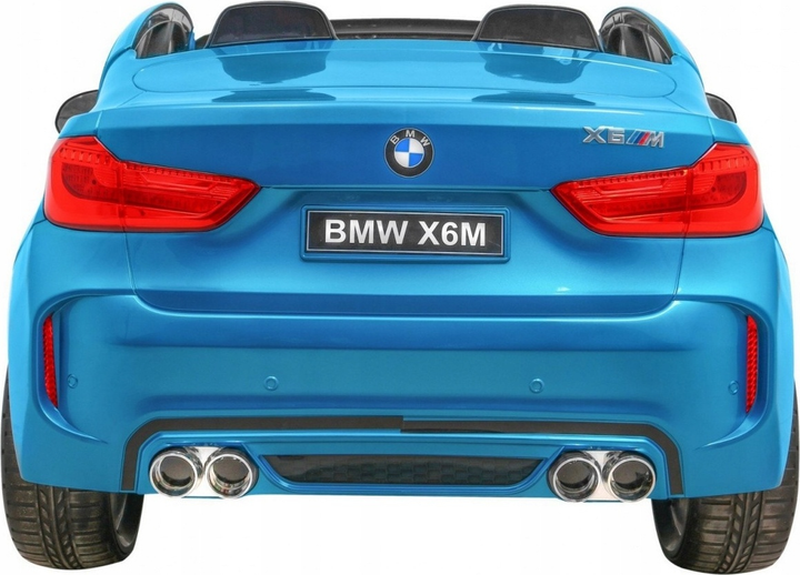 Samochód elektryczny dla dzieci Ramiz BMW X6M XXL Niebieski (5903864906356) - obraz 2