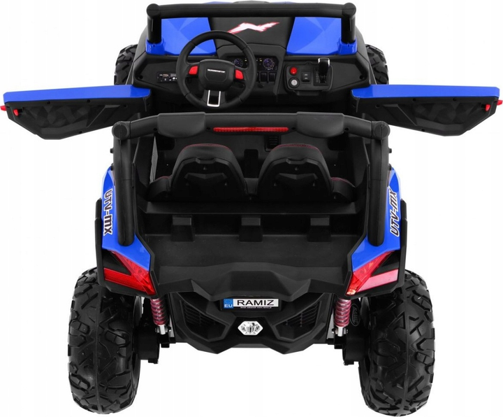 Buggy elektryczny dla dzieci Ramiz SuperStar Niebieski (5903864907902) - obraz 4