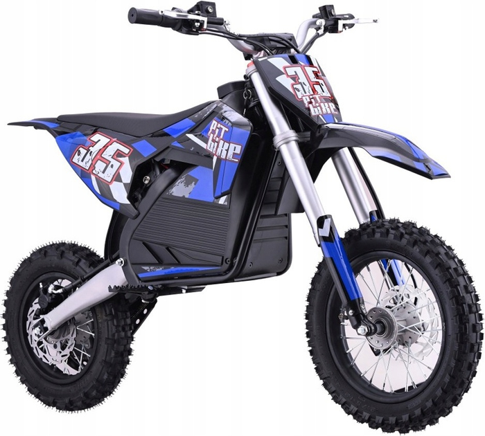 Motor elektryczny dla dzieci Ramiz Pit Bike Niebieski (5903864984163) - obraz 1