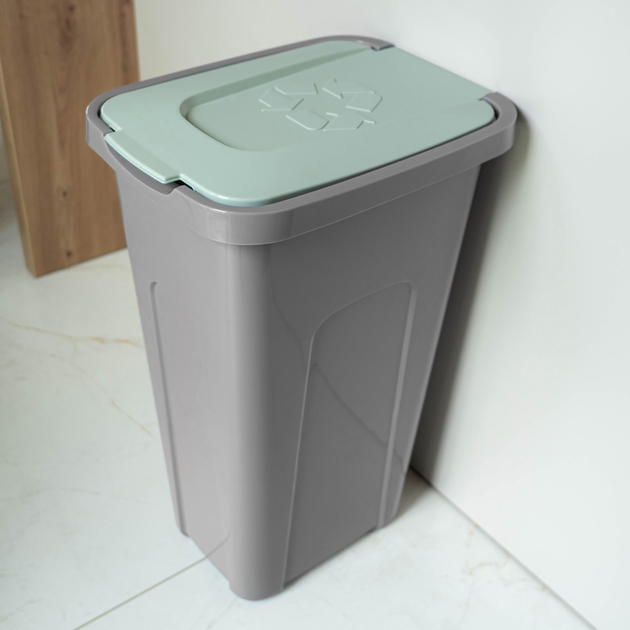 Kosz do segregacji odpadów Kadax z pokrywą 30 l (5906638302309) - obraz 5