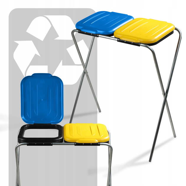 Підставка для пакетів для сортування сміття Kadax 120 л (5903699475904) - зображення 6