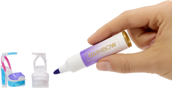 Лялька Rainbow High Air Brush & Create Сірі очі (543367) (0035051543367) - зображення 4
