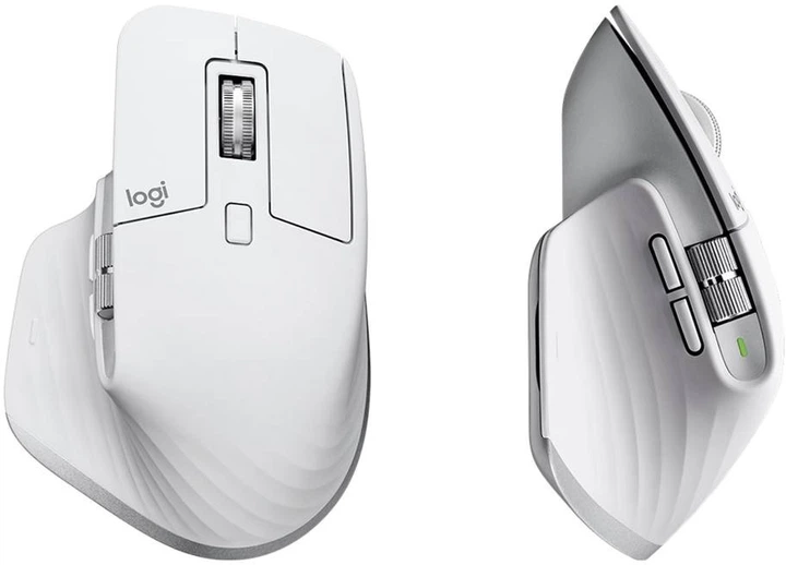 Мышь Logitech MX Master 3S Performance Wireless/Bluetooth Pale Grey - изображение 2