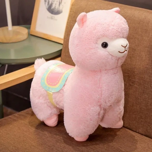 Мягкая Плюшевая Игрушка Plush Альпака Лама 35 см Розовая (9249) - Фото 2 Мягкая Плюшевая Игрушка Plush Альпака Лама 35 см Розовая (9249) - изображение 2