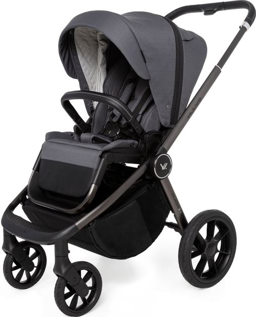 Прогулянкова коляска Muuvo Quick 2w1 SE 2 Diamond Graphite універсальна (5904261050413) - зображення 3