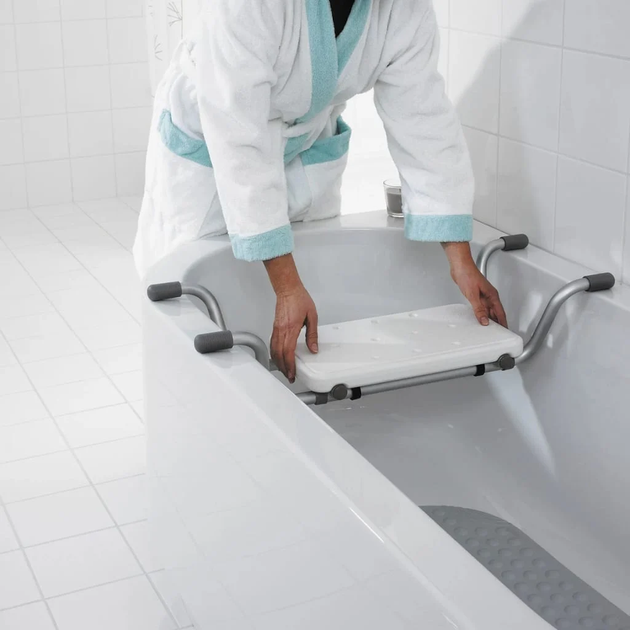 Siedzisko do wanny/podnóżek Ridder Eco, biały (4006956951317) - obraz 2