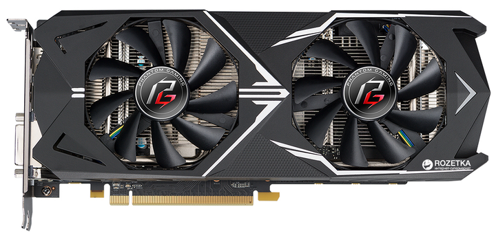 Видеокарта ASRock PCI-Ex Radeon RX 580 Phantom Gaming X OC