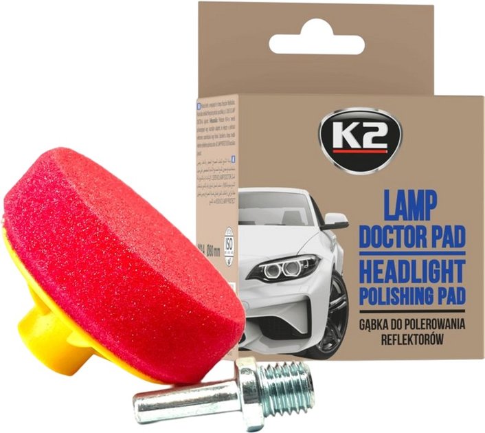 Gąbka do polerowania reflektorów K2 Lamp Doctor Pad (5906534020116) - obraz 2