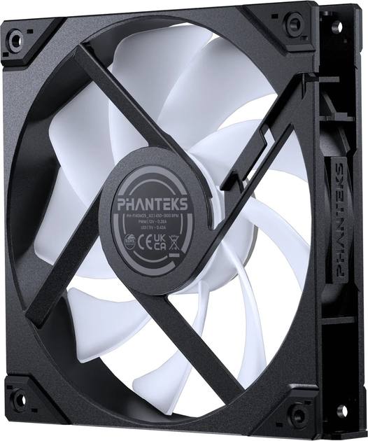 Wentylator Phanteks M25G2-140 D-RGB Black (PH-F140M25_G2_DBK01) - obraz 4