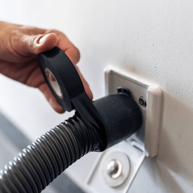 Стрічка ізоляційна K2 Flexer 15 мм x 10 м Чорна (5906534003409) - зображення 7