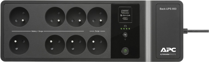 ДБЖ APC Back-UPS 520 Вт/850 ВА (BE850G2-FR) - зображення 7