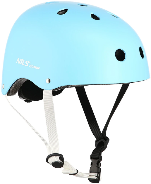 Kask Nils EXTREME MTW001 L 58-61 cm Niebieski (5907695520453) - obraz 1
