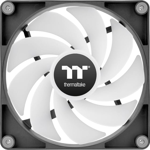 Zestaw wentylatorów Thermaltake CT140 Reverse ARGB Sync (2-Fan Pack) Black (CL-F174-PL14SW-A) - obraz 2