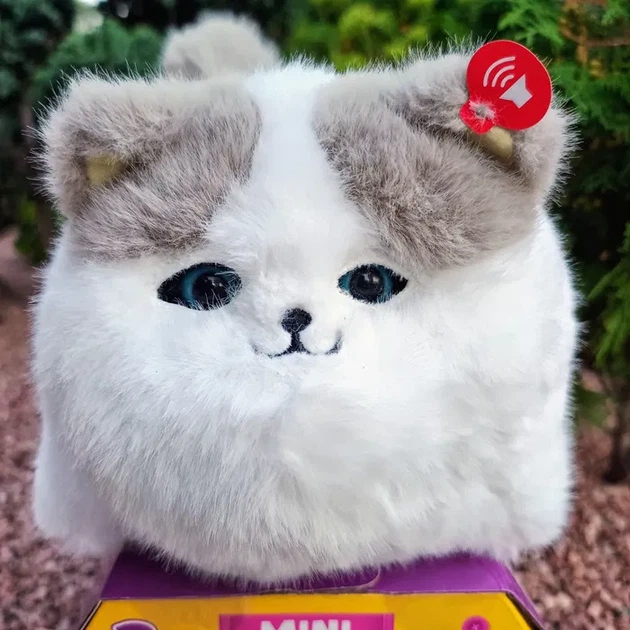 Интерактивная игрушка Shantou Yisheng пушистый котик Fluff pets