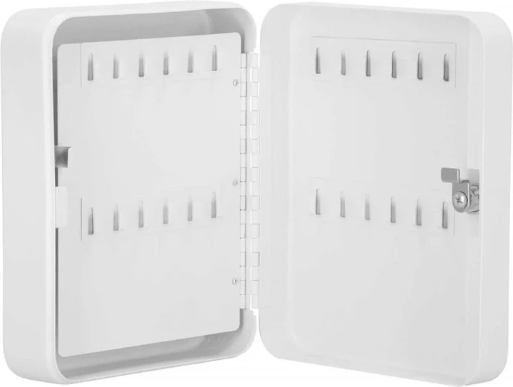 Kasetka na klucze Springos biała stal (HA5031) (5907719430539) - obraz 5
