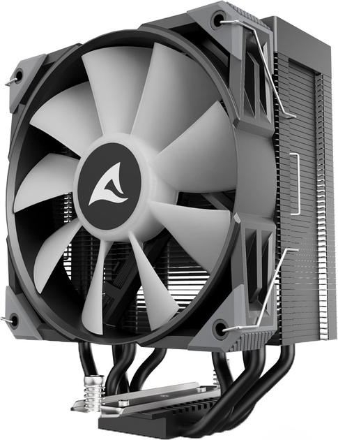 Chłodzenie Sharkoon A40 RGB Black (4044951041992) - obraz 4