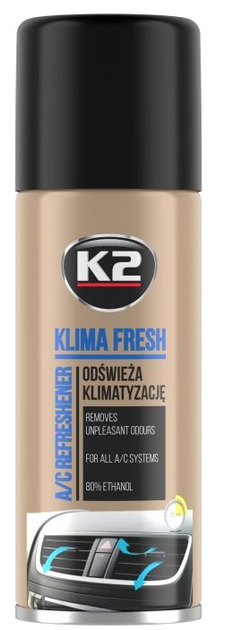 Środek do odświeżania klimatyzacji K2 KLIMA FRESH Blueberry 150 ml (5906534016447) - obraz 2