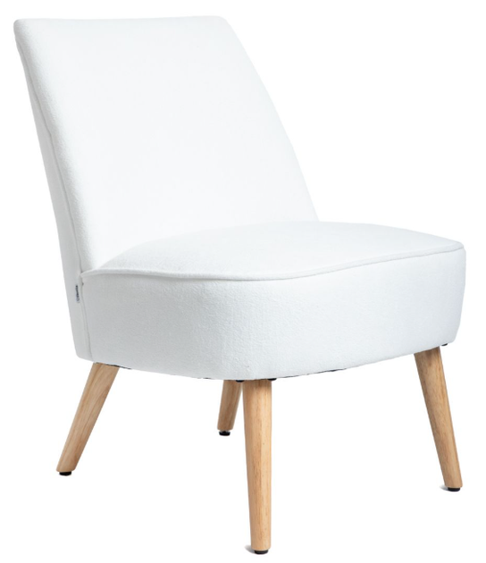 Krzesło HOMLA 895895 SOAL 57 x 69 x 76 cm Ecru (5904183895895) - obraz 1