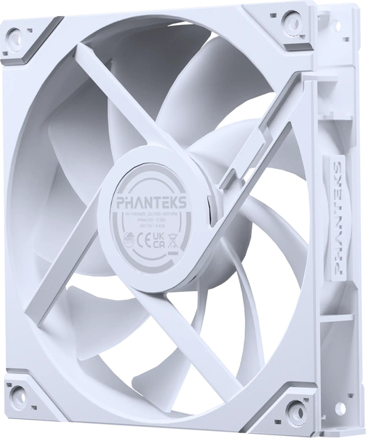 Набір вентиляторів Phanteks M25G2-140 D-RGB (3 Pack) White (PH-F140M25_G2_DWT01_3P) - зображення 5