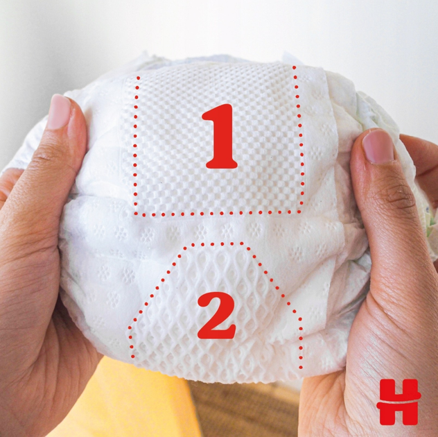 Підгузки Huggies Extra Care розмір 2 3-6 кг 6 x 24 шт (5029053550275/6) - зображення 4